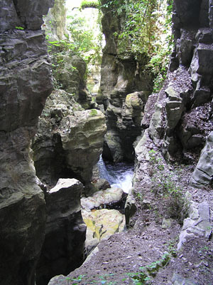 Grotte von Morigerati, Foto Christoph Gerbersmann